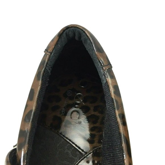 BOC Born Concept Clogs Womens 7.5 Brown Leopard Print BC8638 - Picture 6 of 12